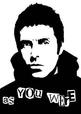 Liam Gallagher As You Were Portrait