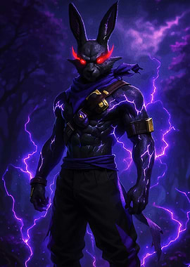 Anthropomorphic Rabbit Warrior