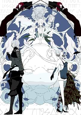 NieR Replicant Characters Digital Art