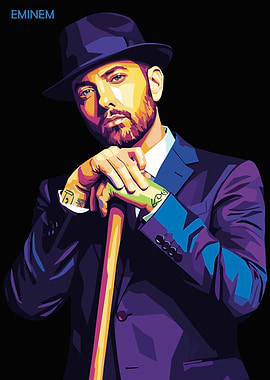 Eminem Pop Art Portrait
