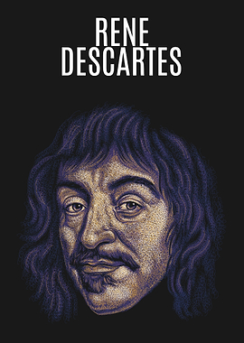 Rene Descartes Portrait