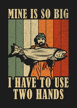 Funny Fishing Humour Fisherman Poster