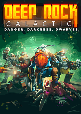 Deep Rock Galactic Game Cover Art