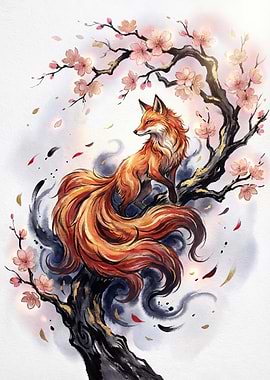 Radiant Kitsune Spirit