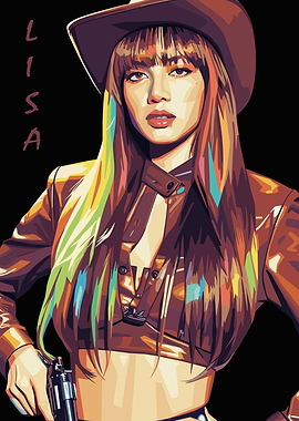 Lisa in Cowboy Style