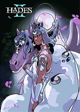 Hades II Character with Horse