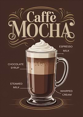 Vintage Caffe Mocha Coffee Recipe