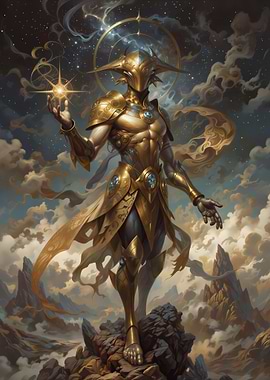 Golden Celestial Warrior