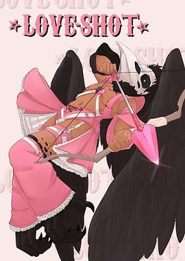 Love-Shot Cupid Raven Boy