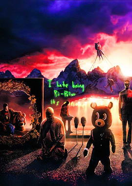 Kanye West Album Cover Art