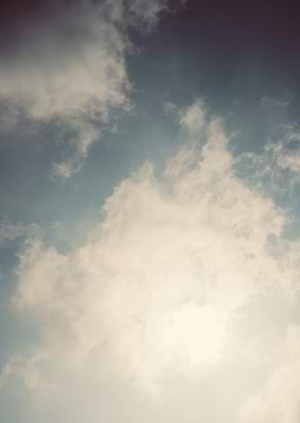 Sun in the Background with clouds