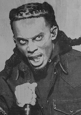 playboi carti poster halftone