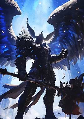 Winged Warrior Hammer