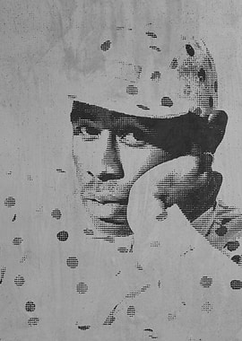 tyler the creator halftone poster