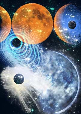 Planets and Space Digital Art