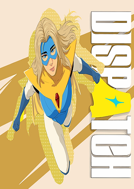 Superhero Dispatch Illustration