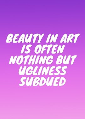 Beauty in Art Text