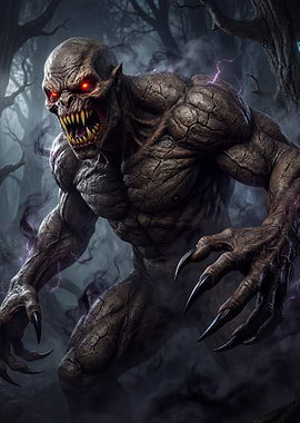 Monster in Dark Forest