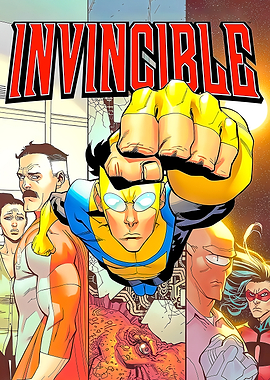 Invincible Comic Book Cover Art