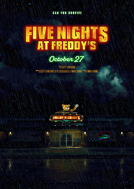 Five Nights at Freddy's Movie Poster