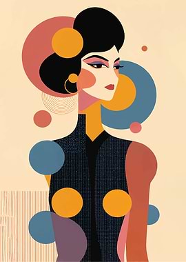 Abstract Portrait of a Woman
