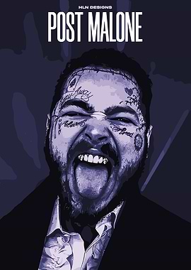 Post Malone Portrait