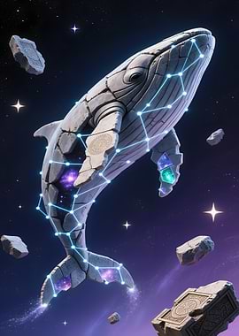 Stone Whale Constellation in Space