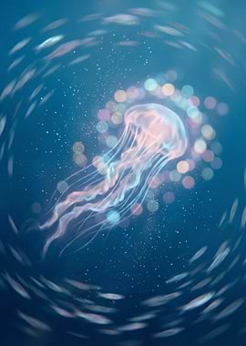 Glowing Jellyfish