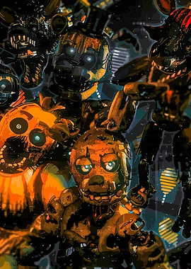Five Nights at Freddy's Game Poster