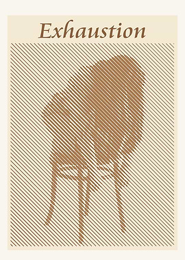 Exhaustion Illustration