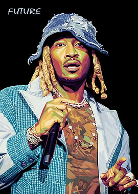 Future Portrait Digital Art