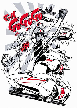 Speed Racer Comic Art