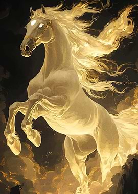 Golden Horse Rearing