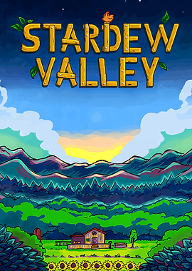Stardew Valley Game Cover Art