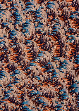 Abstract Swirl Pattern