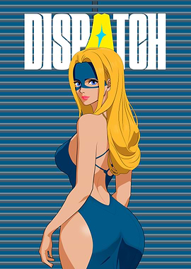 Dispatch Girl in Blue Dress
