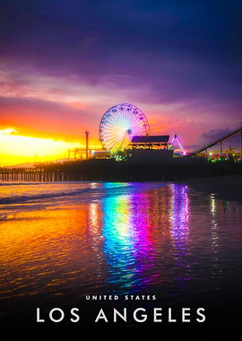 Los Angeles at Sunset