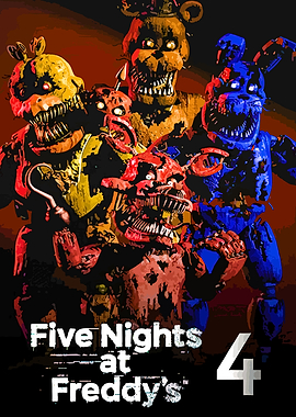 Five Nights at Freddy's 4 Poster