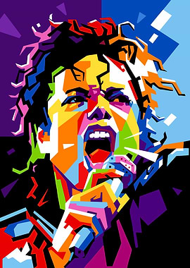 Michael Jackson Pop Art Portrait