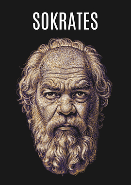 Sokrates Scribble Art