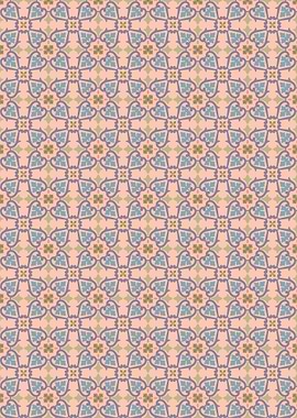 Floral Pattern in Pastel Colors