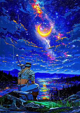 Contemplative Warrior Celestial Sky