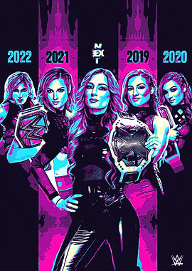 Becky Lynch WWE NXT Poster