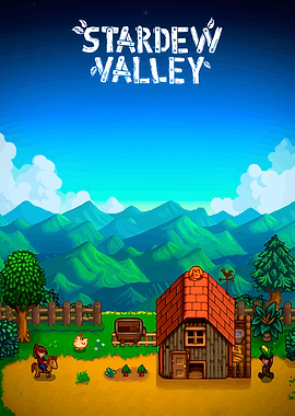 Stardew Valley Farm Scene