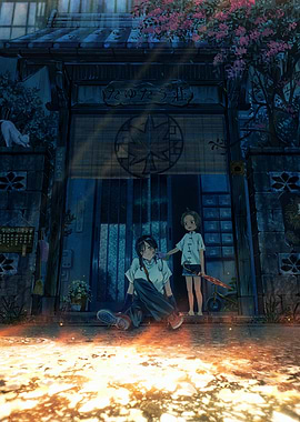 Anime Scene with Two Characters