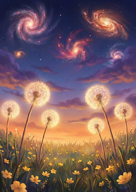 Dandelion Nebula Meadow