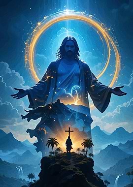 Jesus Christ landscape