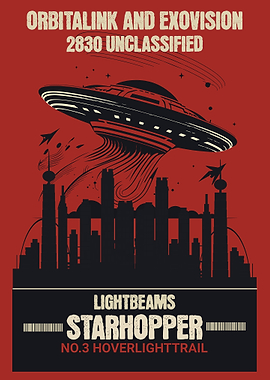 Orbitalink and Exovision Starhopper Poster