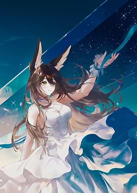 Beautiful girl digital art