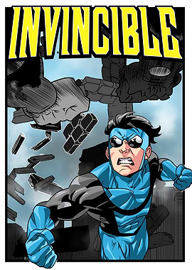 Invincible Comic Book Cover Art